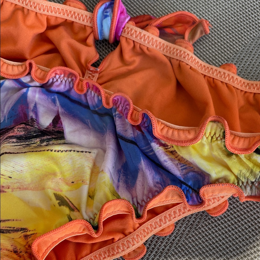 SEAFOLLY Colorful Ruffled Bikini Set - Picture 6 of 7